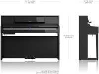 <b>Roland LX-5-PE Piano Vertical Digital Preto Polido 10 ANOS GARANTIA</b> <b>Roland LX-5-PE Piano Vertical Digital Preto Polido 10 ANOS GARANTIA</b>